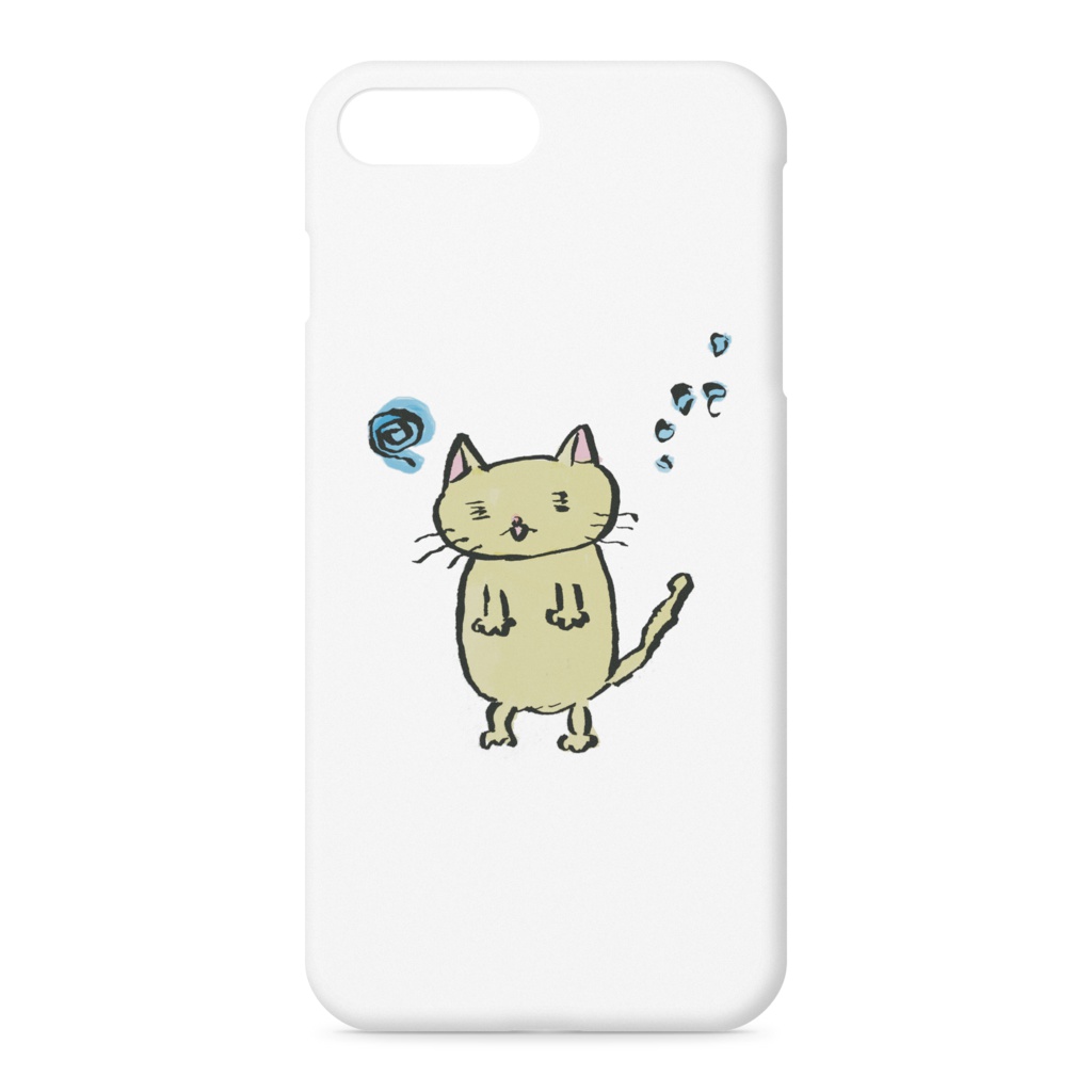 ぽやぽやねこ　iPhoneケース
