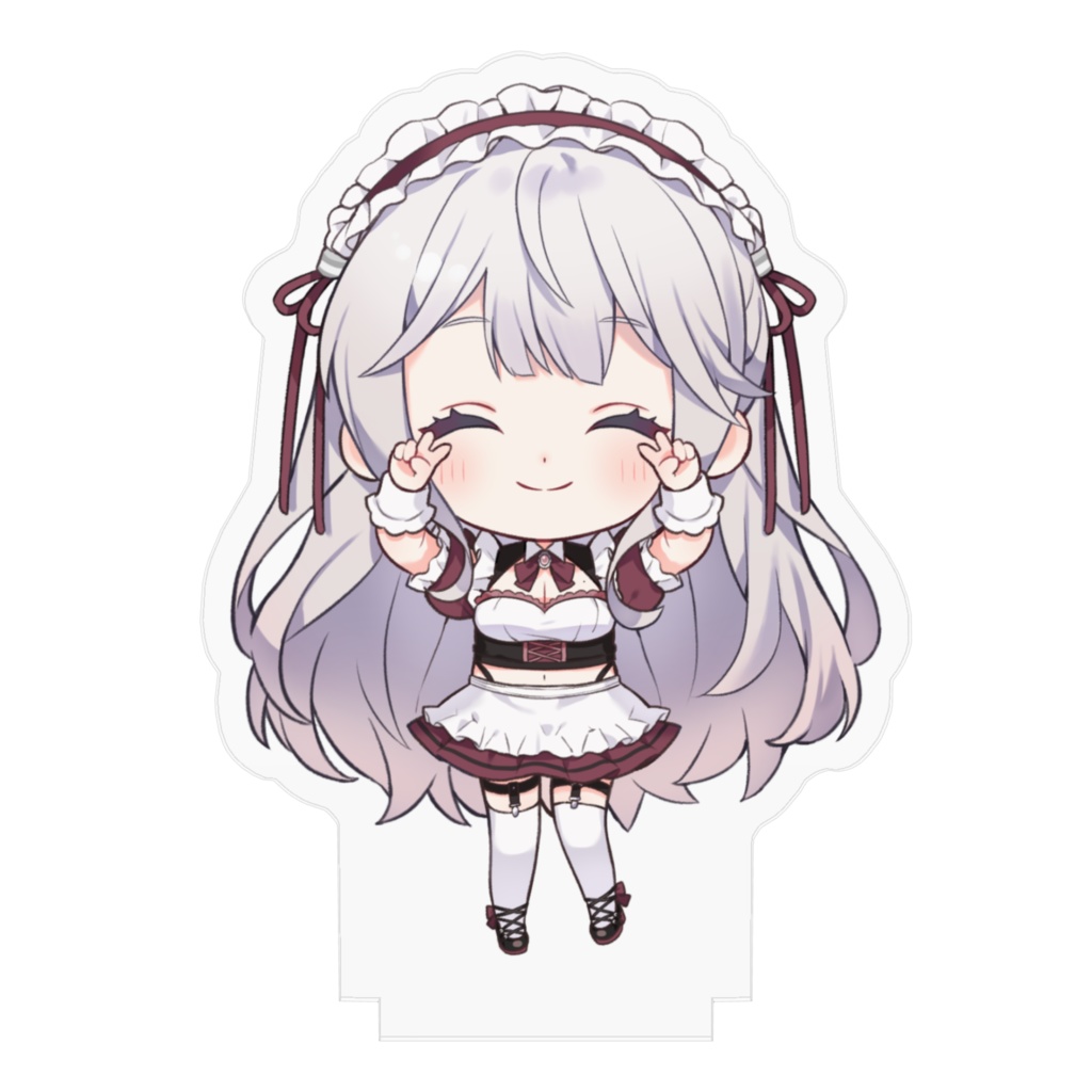 華澤なこ*SDキャラ アクリルフィギュア ①笑顔