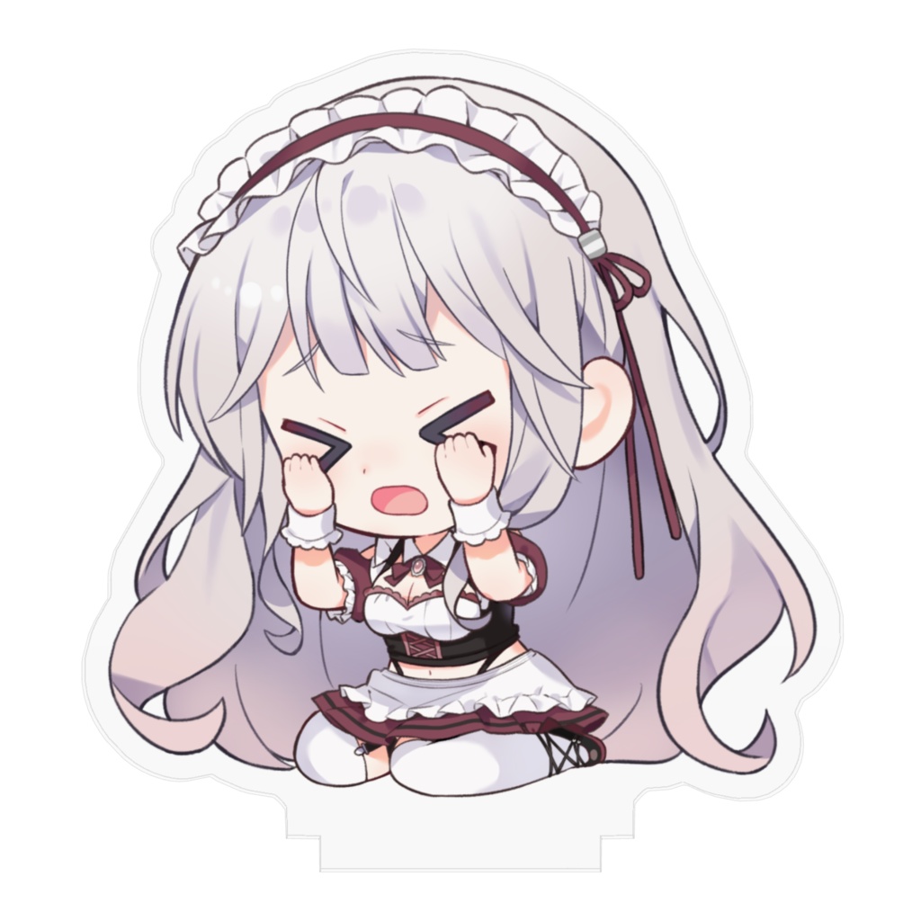 華澤なこ*SDキャラ アクリルフィギュア ③泣き顔