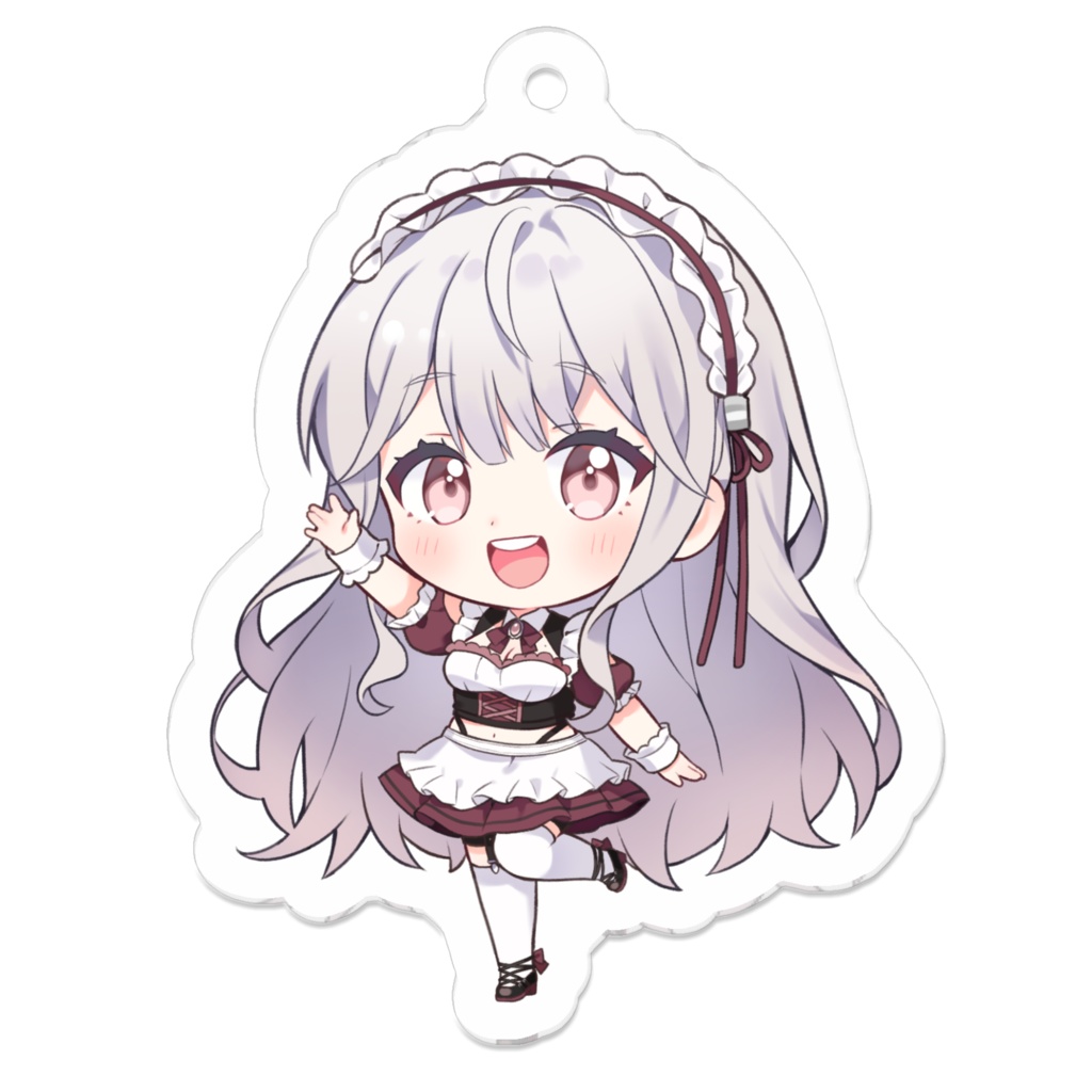 華澤なこ＊SDキャラ アクリルキーホルダー ②挨拶