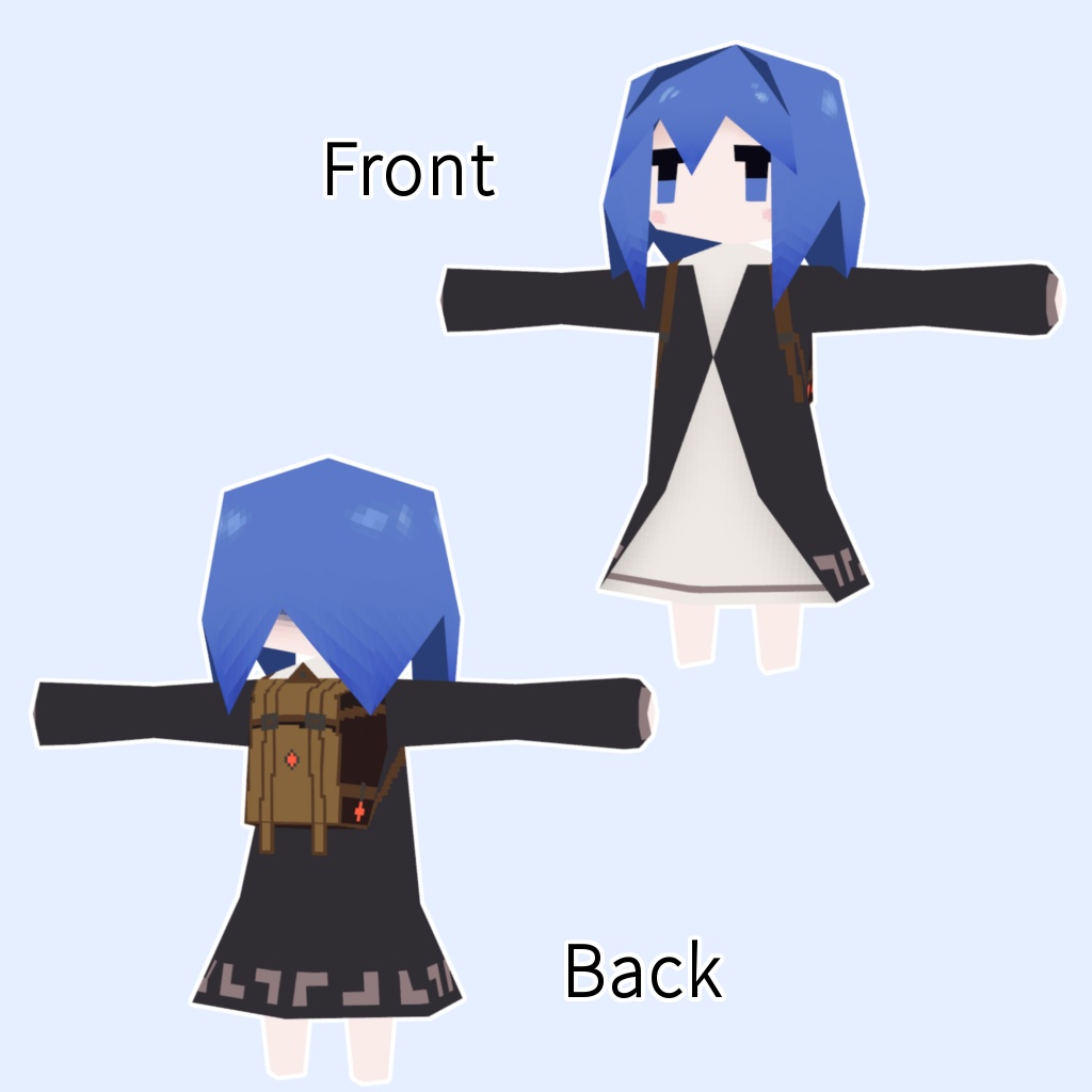 【オリジナル3Dモデル】Lolowy P1