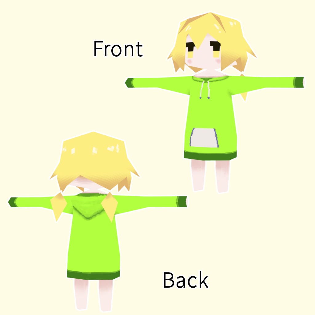 【オリジナル3Dモデル】Lolowy P3