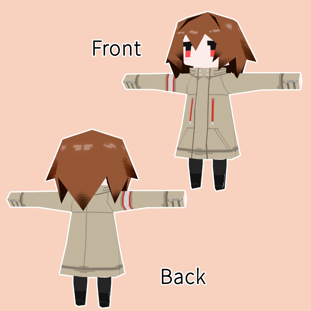 【オリジナル3Dモデル】Lolowy P6