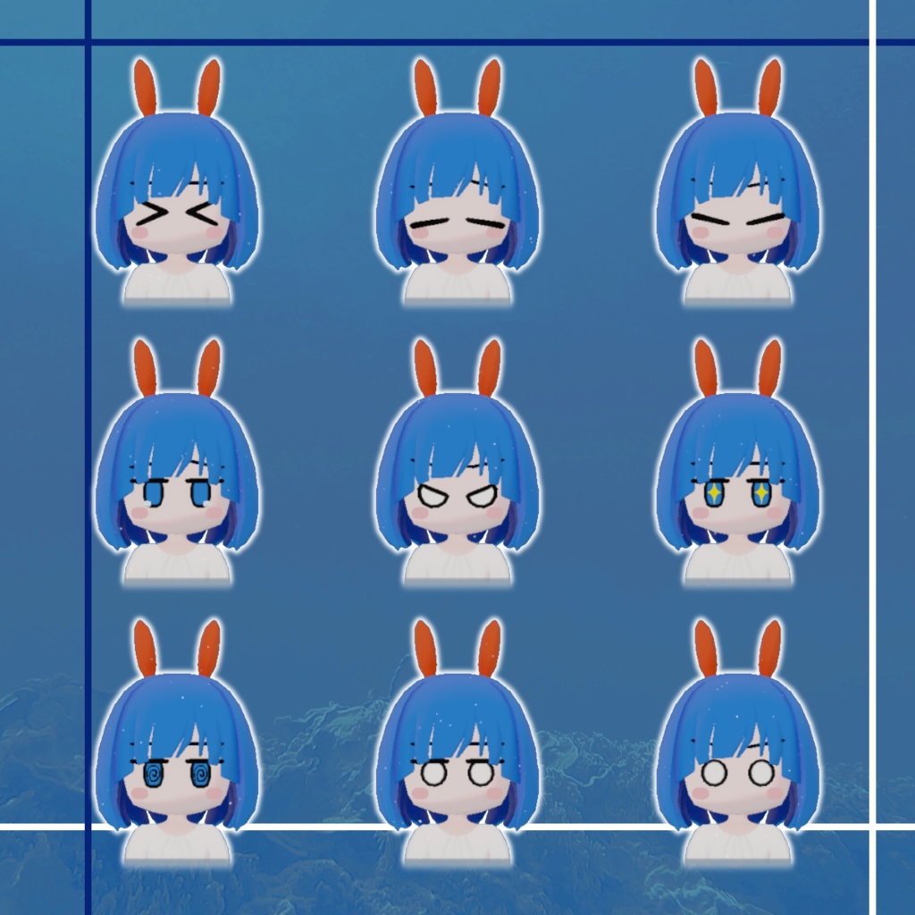 【オリジナル3Dモデル】Miushi