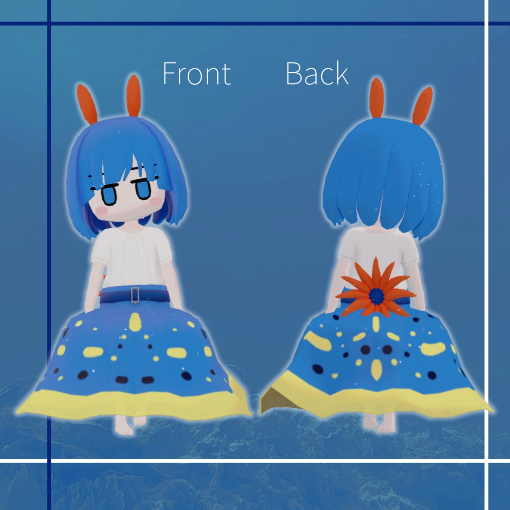 【オリジナル3Dモデル】Miushi