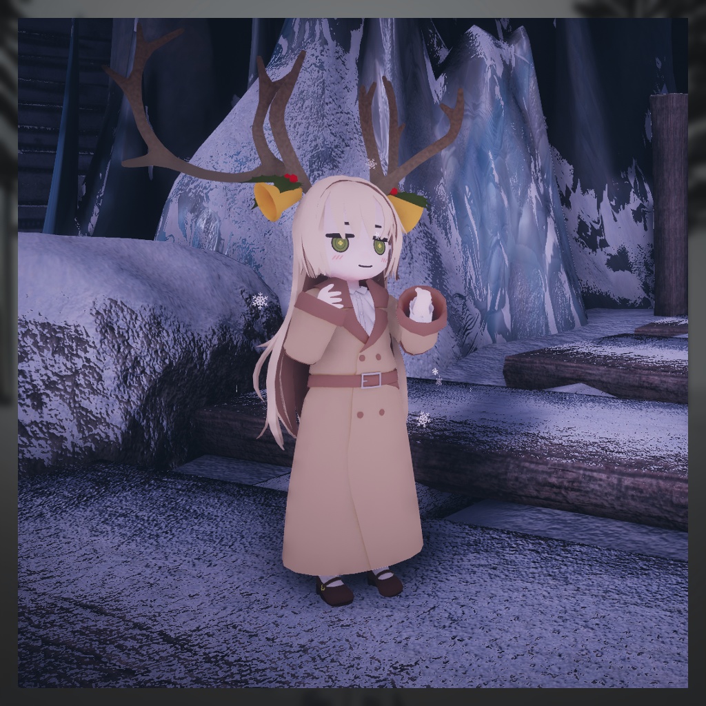 【アクセサリー】トナカイの角