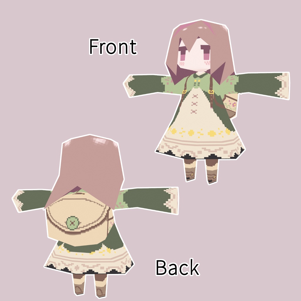 【オリジナル3Dモデル】Lolowy P12