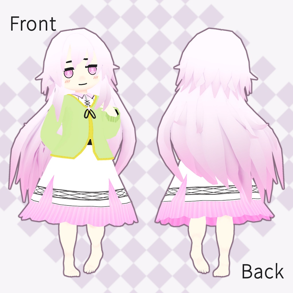 【オリジナル3Dモデル】Daphea