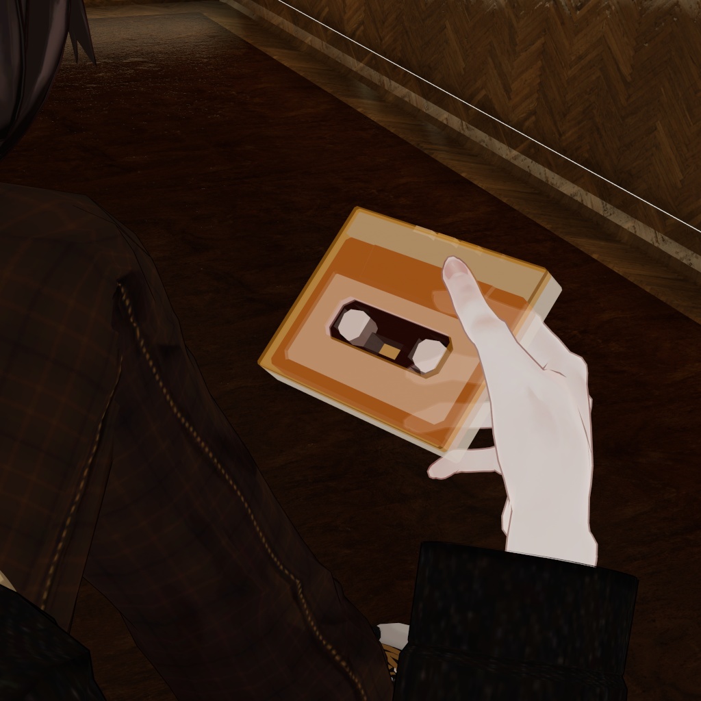 【アバターギミック】カセットテーププレーヤー