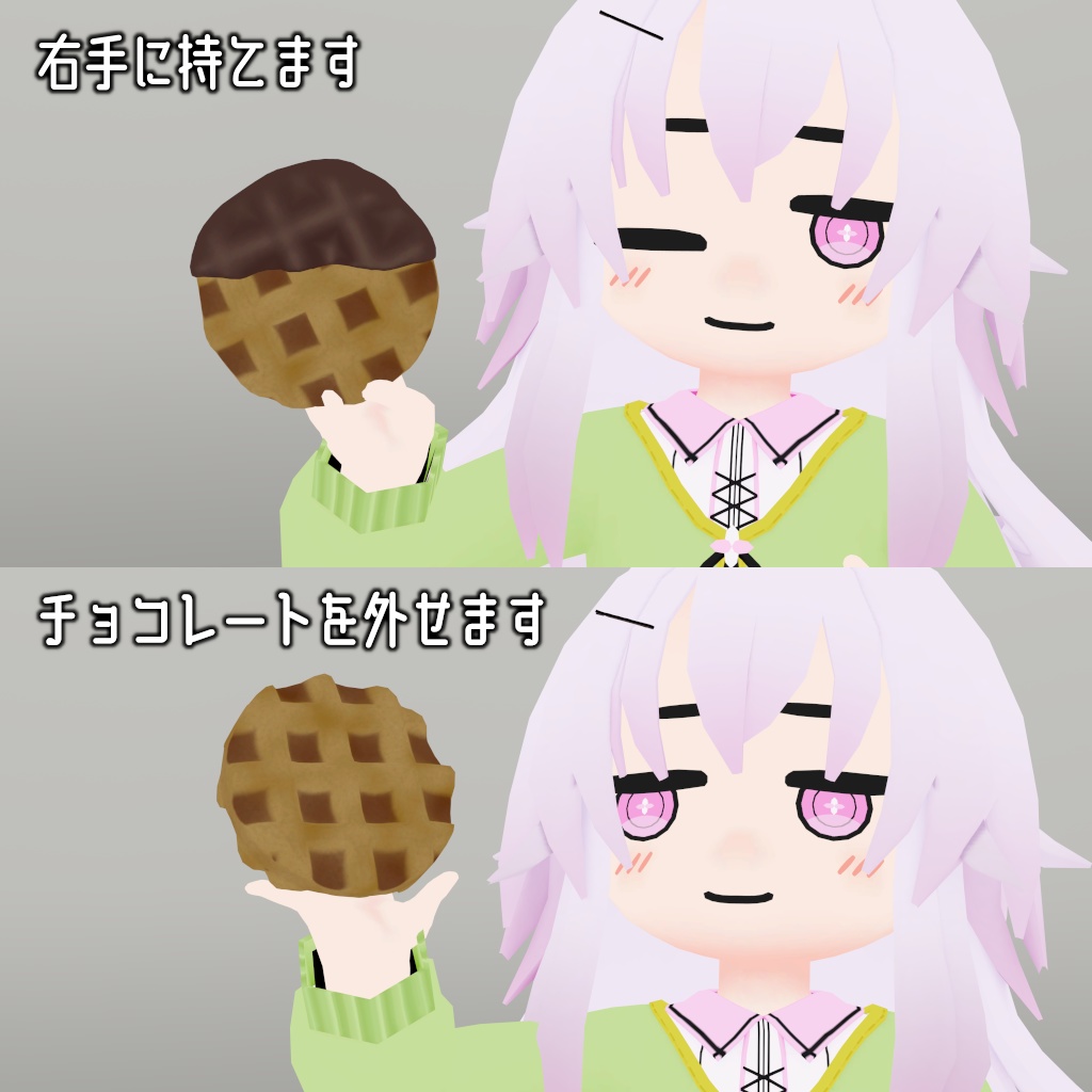 【アクセサリー】ワッフルヘアピン