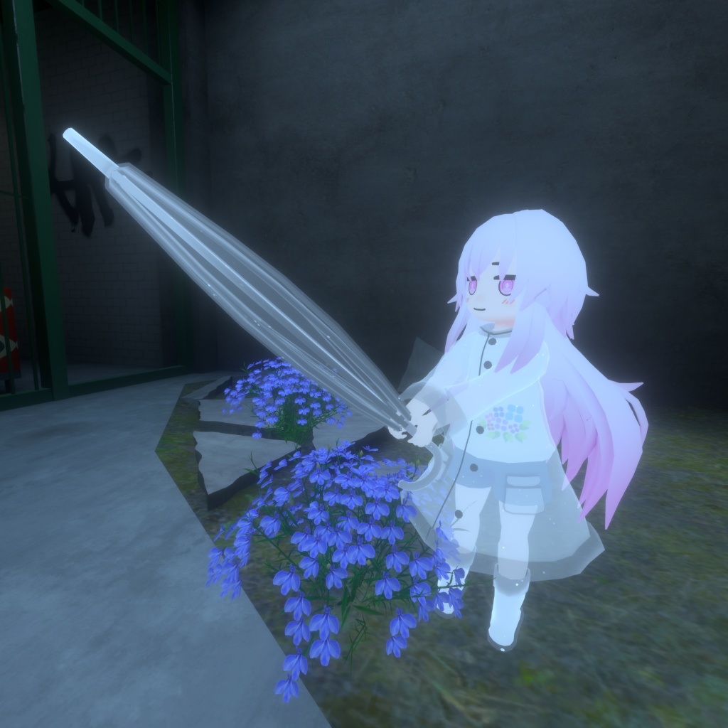 【衣装】レインコート(Rapa, Daphea用)