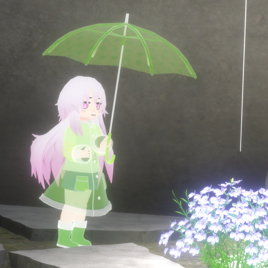 【衣装】レインコート(Rapa, Daphea用)