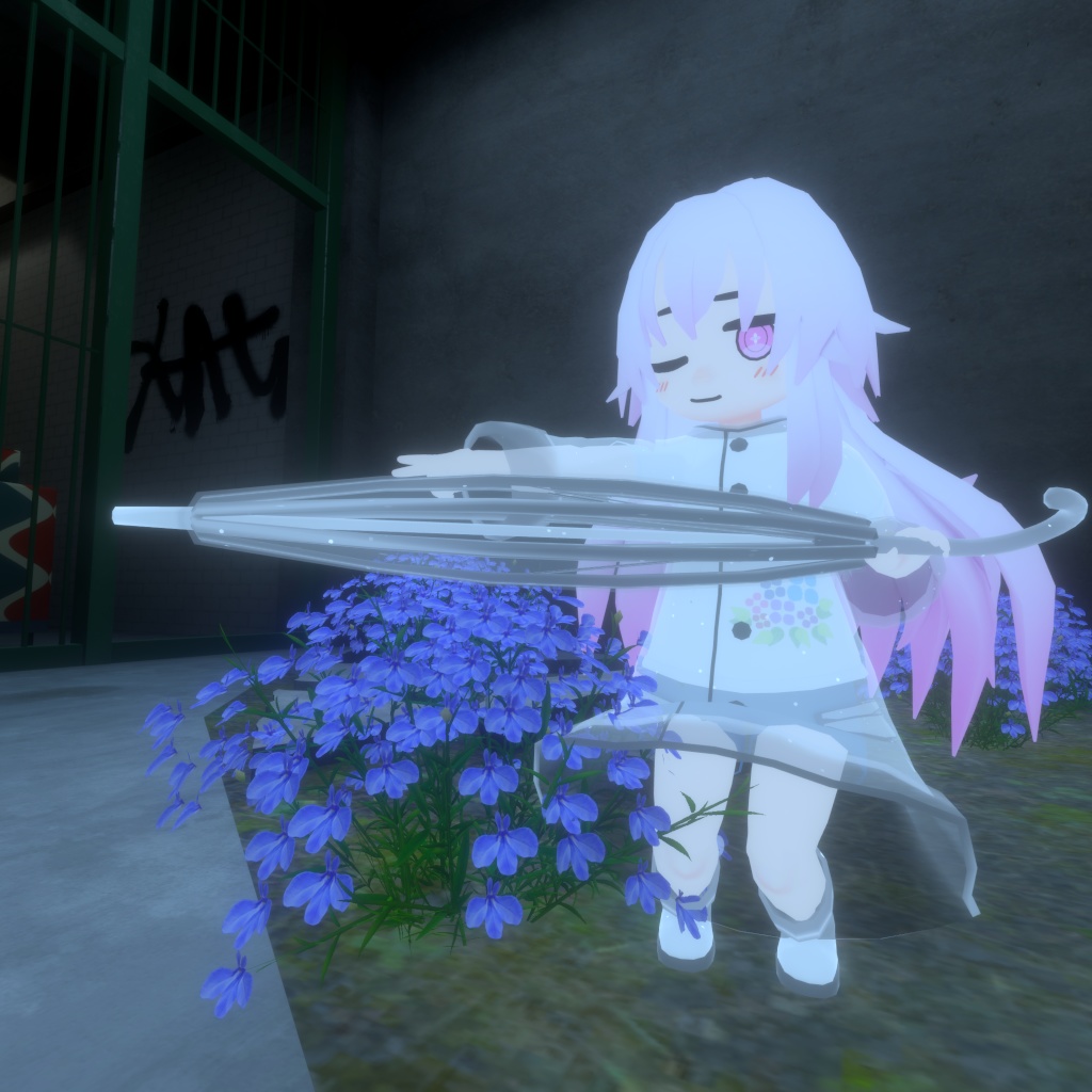 【衣装】レインコート(Rapa, Daphea用)