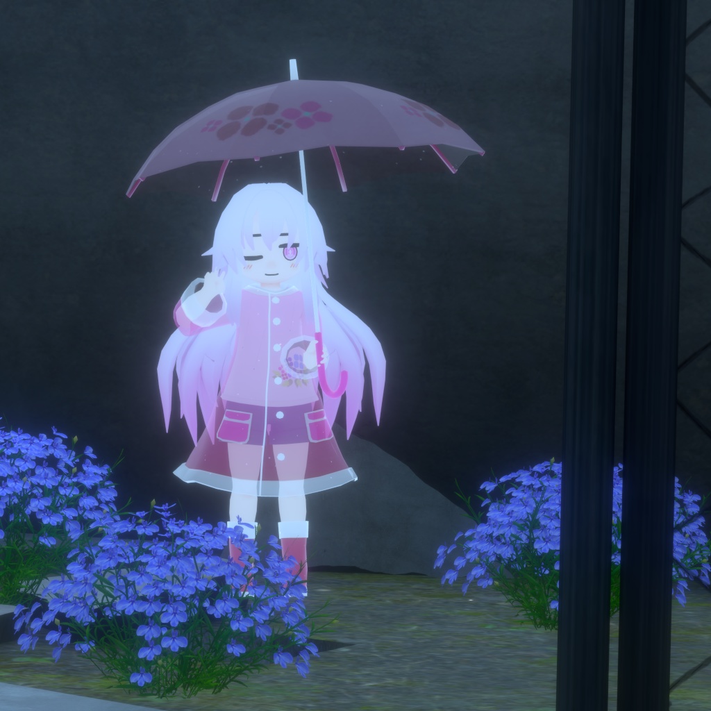 【衣装】レインコート(Rapa, Daphea用)