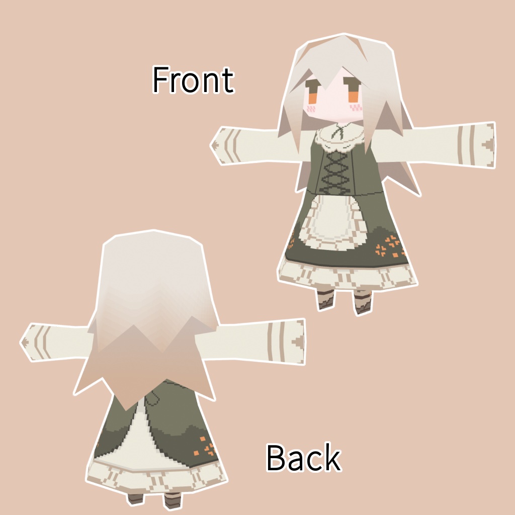 【オリジナル3Dモデル】Lolowy P16