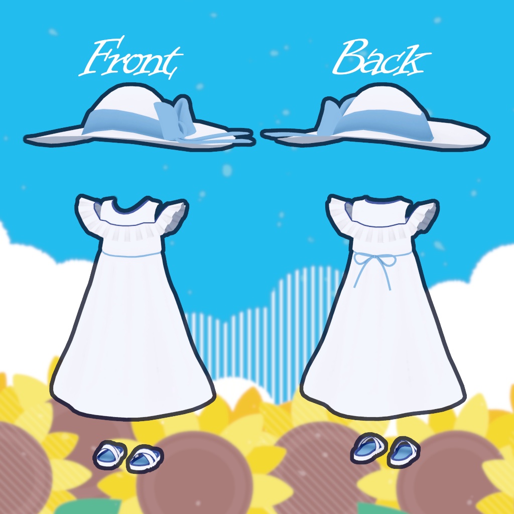 【衣装】Summer Dress(Rapa, Daphea用)