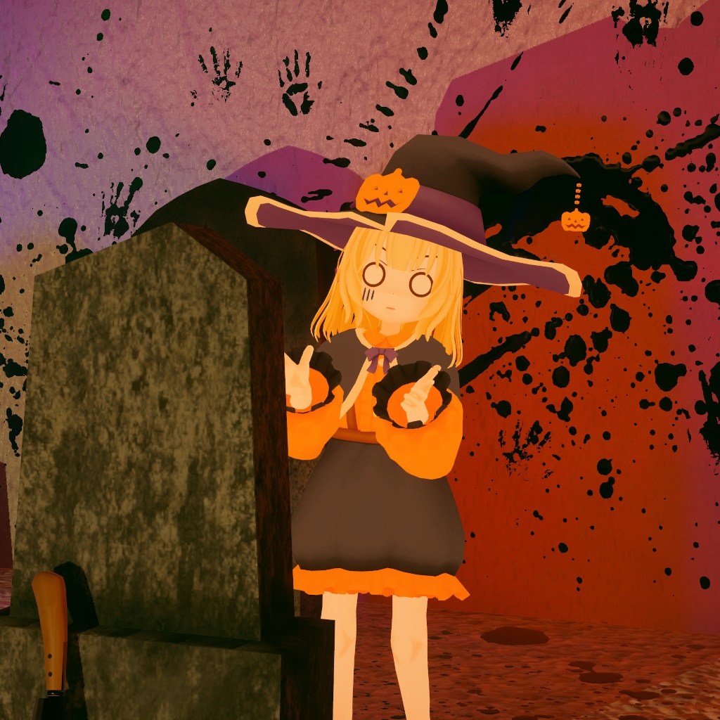 【衣装】Halloween Dress(Itera, Rapa, Daphea, Noron対応)