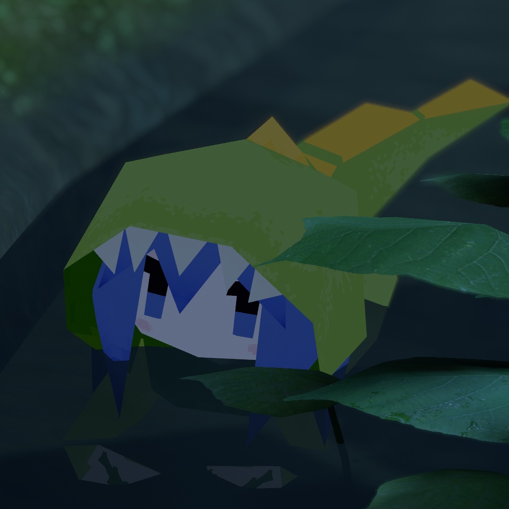 【衣装】ローポリ恐竜着ぐるみ(Lolowy P シリーズ対応)