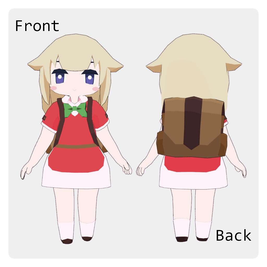 【オリジナル3Dモデル】Midylop1