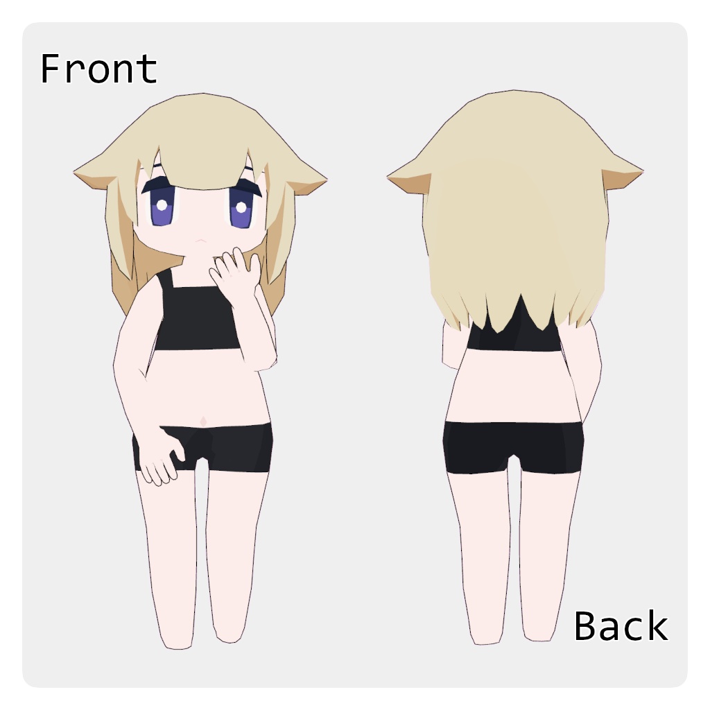 【オリジナル3Dモデル】Midylop1