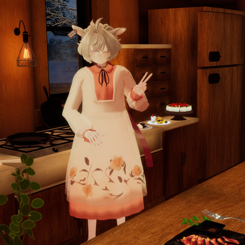 【衣装】Apron Dress
