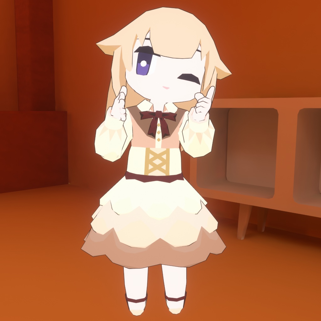 【衣装】Chocolate Dress(Midylop1対応)