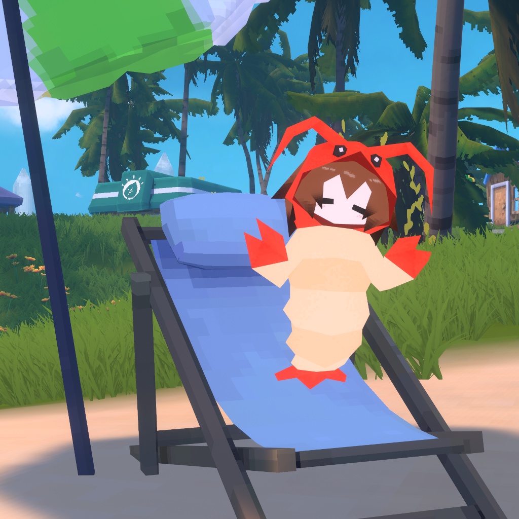 【衣装】ローポリ海老着ぐるみ(Lolowy P シリーズ対応)