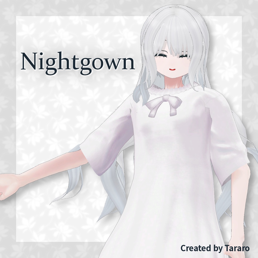 【衣装】Nightgown（やせぎすちゃん素体対応）