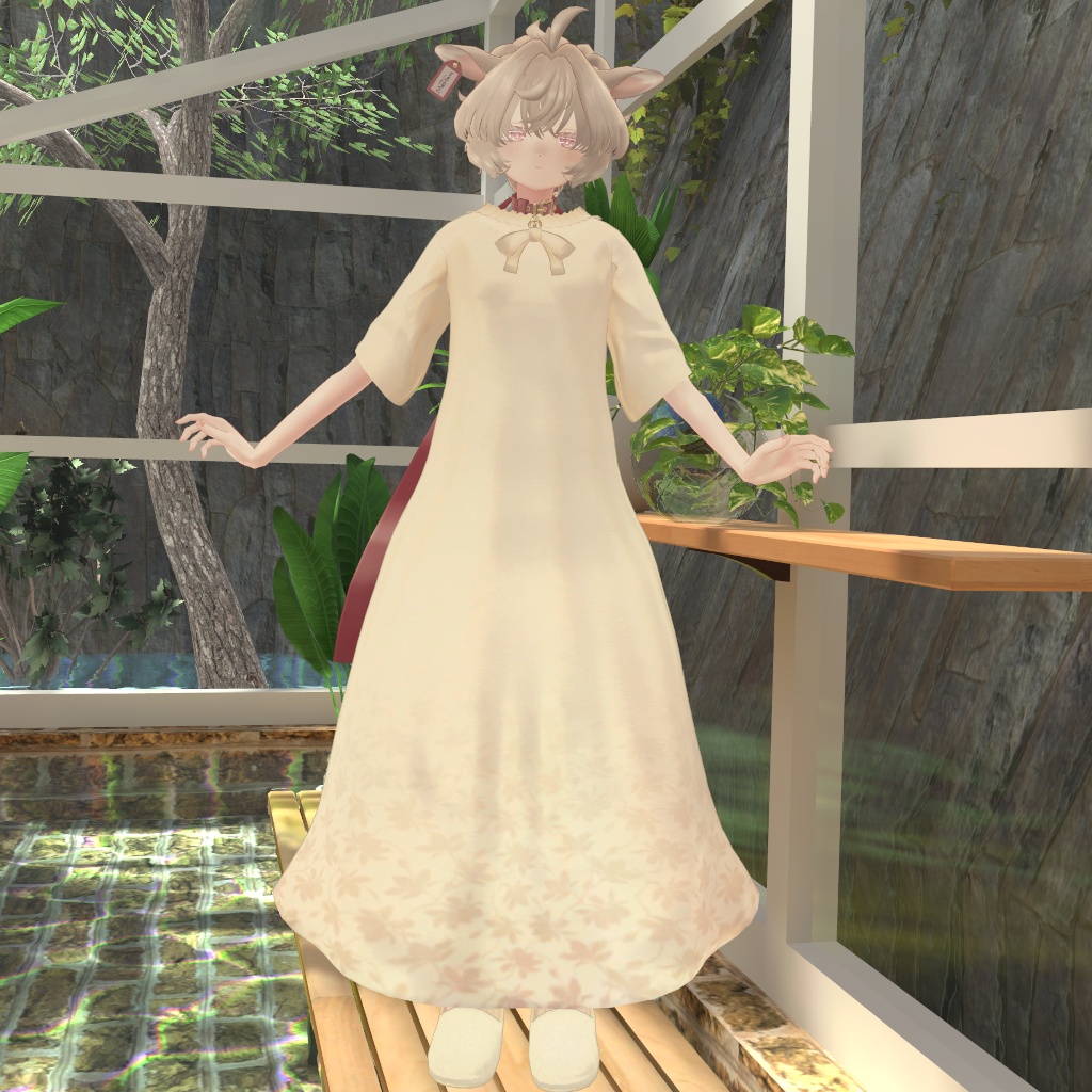 【衣装】Nightgown(やせぎすちゃん素体対応)