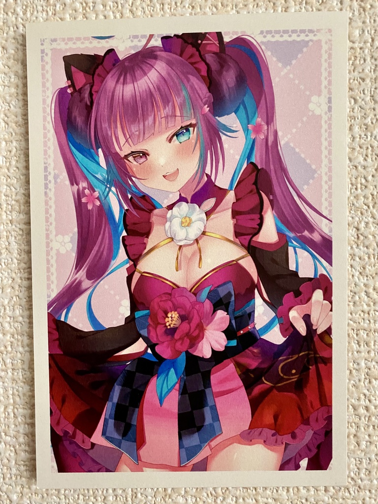 【数量限定】歌ってみた 記念 ポストカード