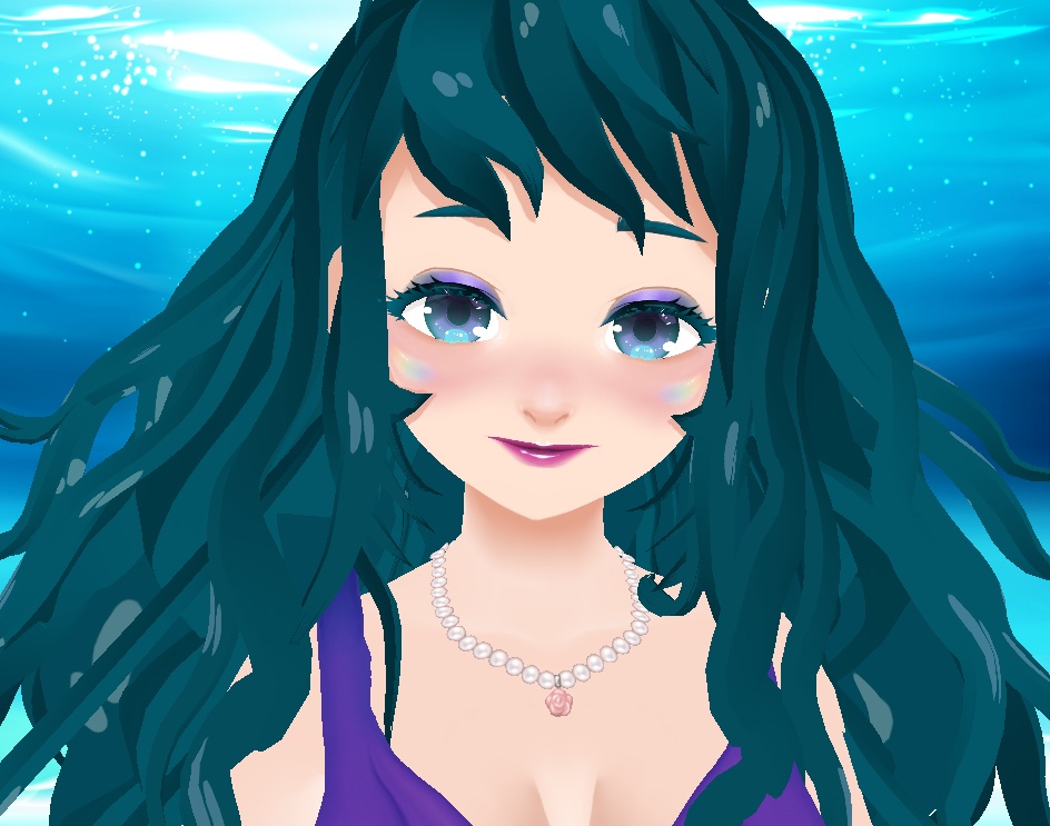 Mermaid Hair Vroid Preset | 人魚の髪