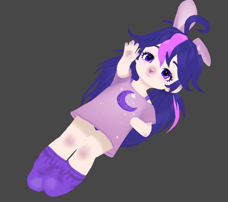 Phoebe the Bunny Girl and Hair Preset | ウサギの女の子フィービーちゃんと髪型プリセット