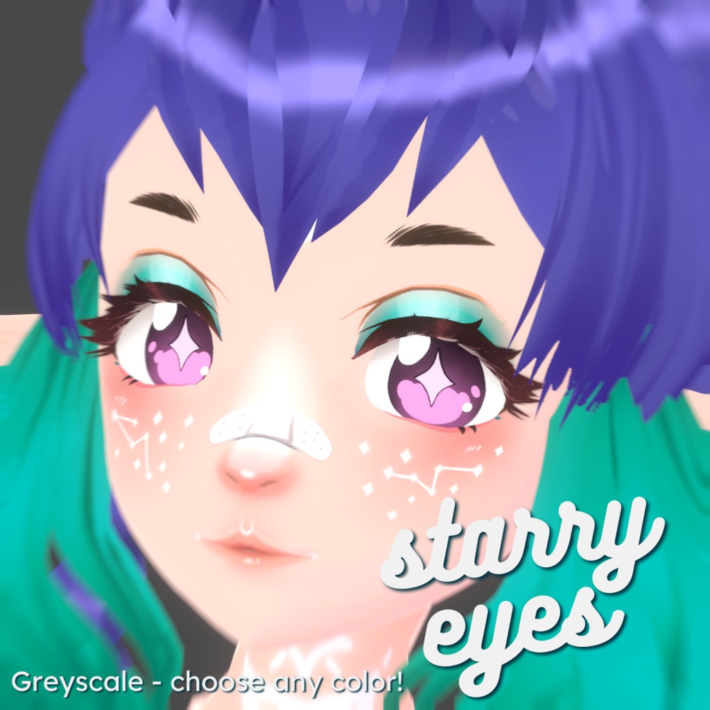 Free VRoid Eyes Pack | 無料の目のテクスチャパック