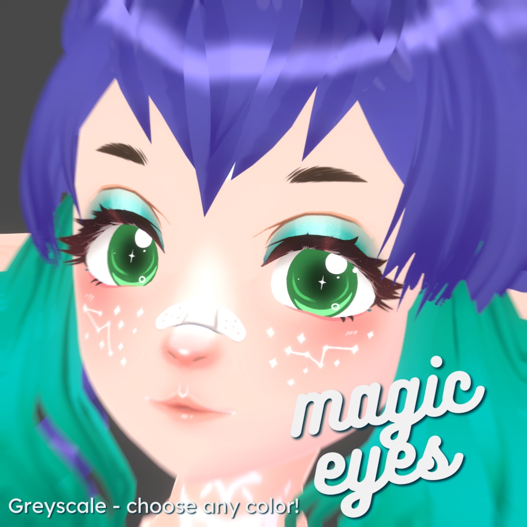 Free VRoid Eyes Pack | 無料の目のテクスチャパック