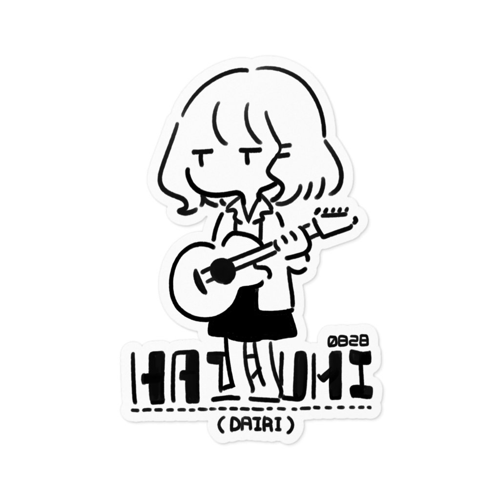 ゆる代理ちゃんステッカー