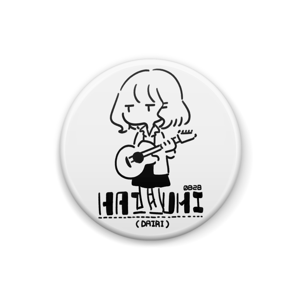 ゆる代理ちゃん缶バッチ
