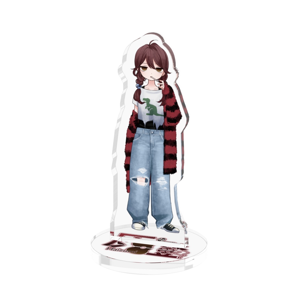 灰澄配信ビジュアルミニアクスタ（イヤ顔）