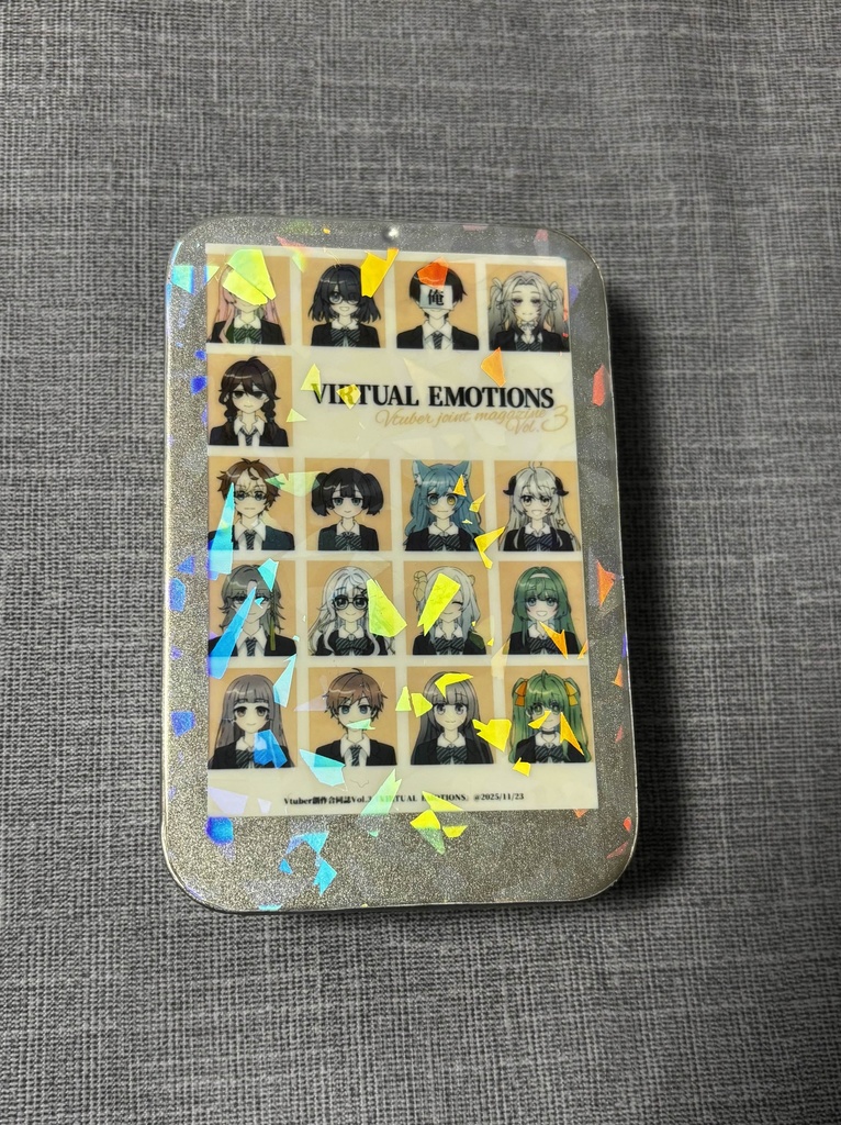 VE学生証ステッカーガチャ（18種コンプリートBOX）