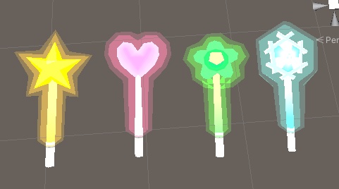  Glow Wands for VRChat [Animal Crossing: New Leaf] / VRChat用グローワンド [とびだせ どうぶつの森] (Unity / VRChat Assumption)