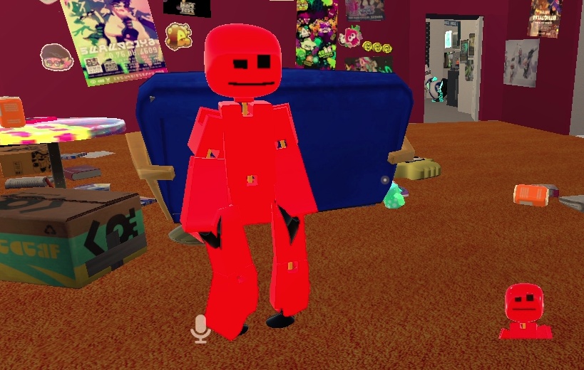 Ported Stikbot (VRChat Avatar) / 移植されたStikbot (VRChatアバター)
