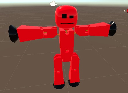 Ported Stikbot (VRChat Avatar) / 移植されたStikbot (VRChatアバター)