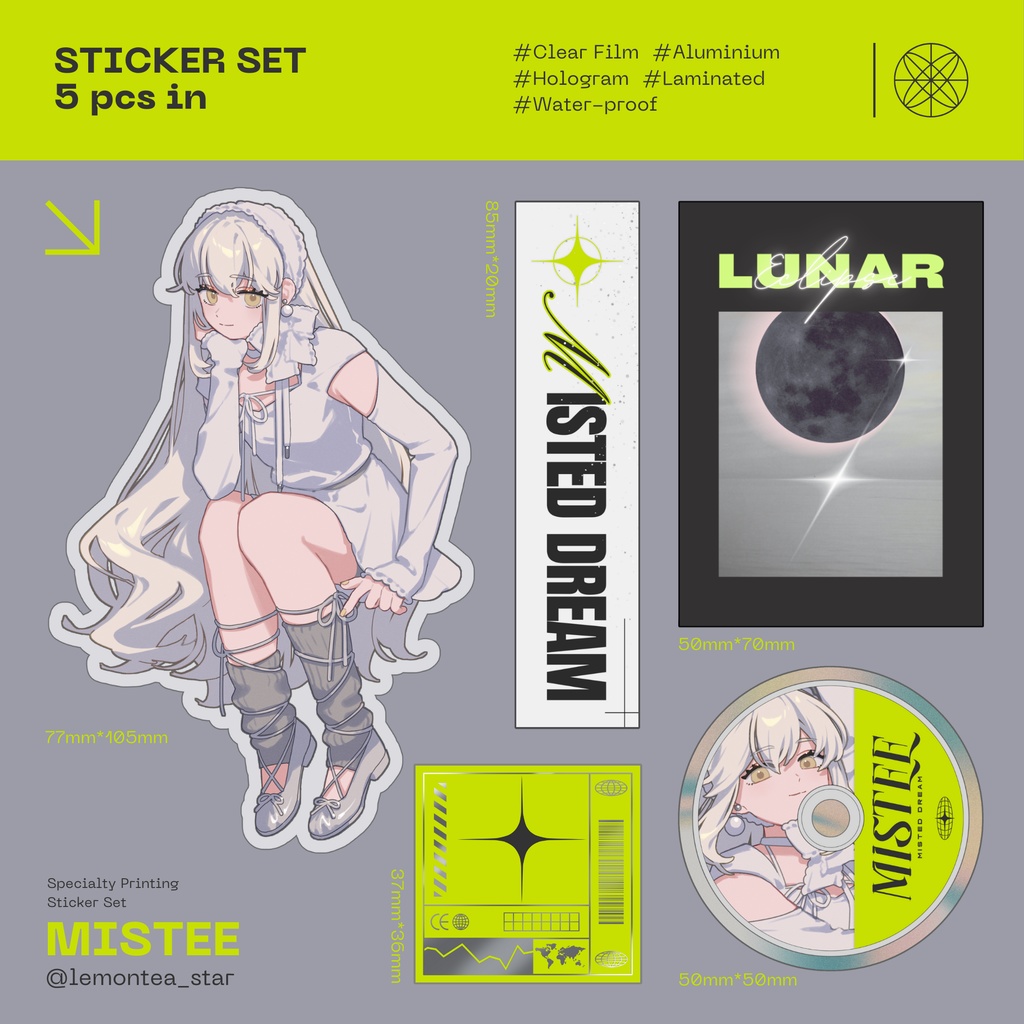 Sticker Set / MISTEE