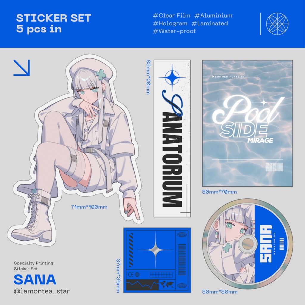 Sticker Set / SANA