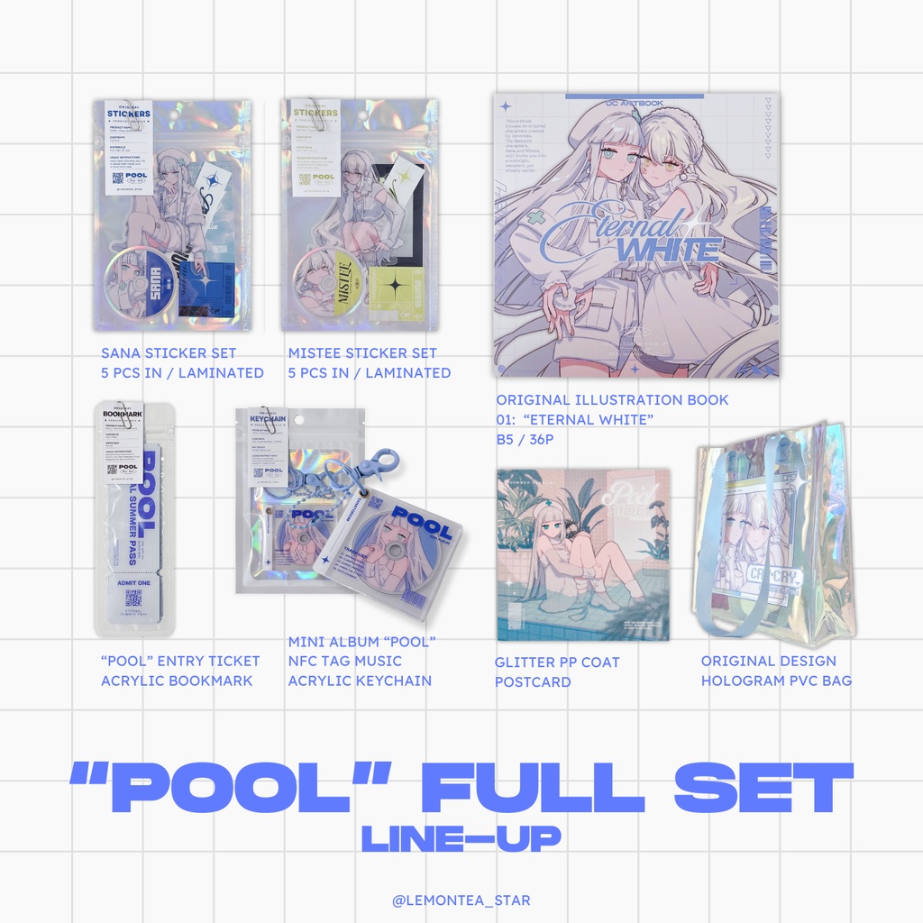 “POOL” FULL SET