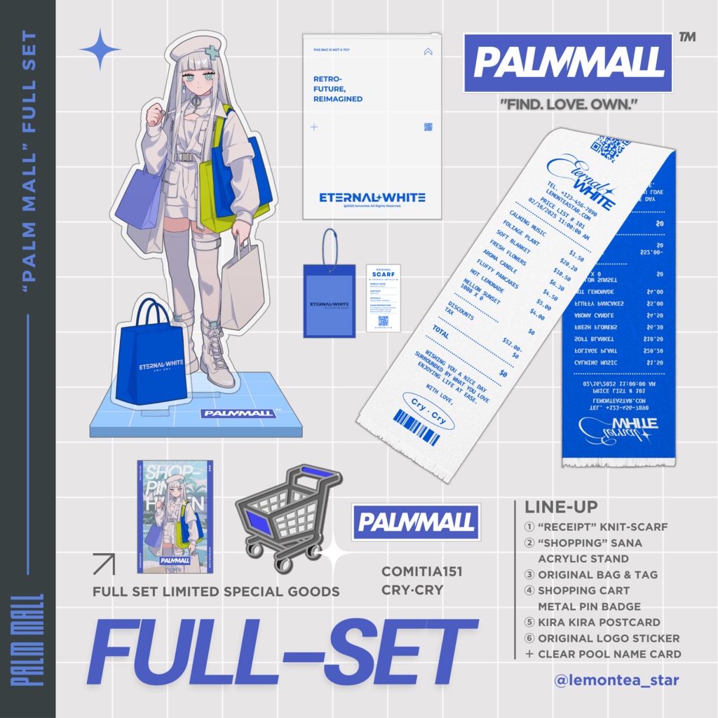 “PALM MALL” FULL SET