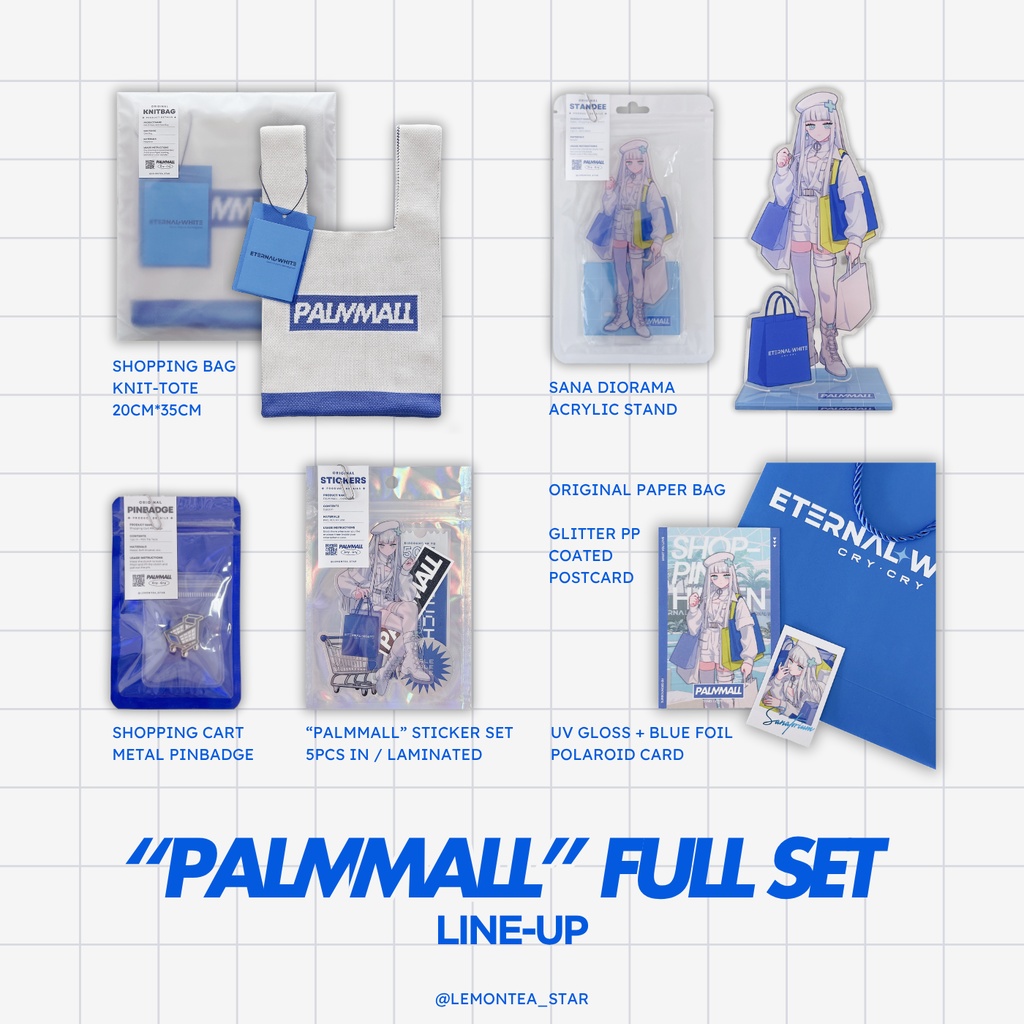 “PALM MALL” FULL SET