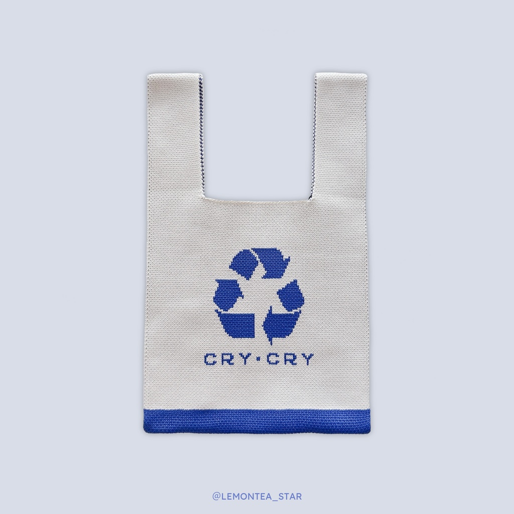 Shopping Bag Knit-Tote