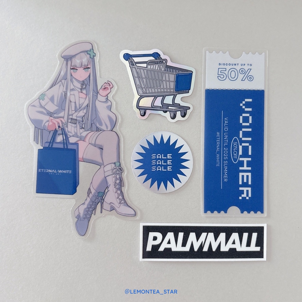 Sticker Set / PALM MALL