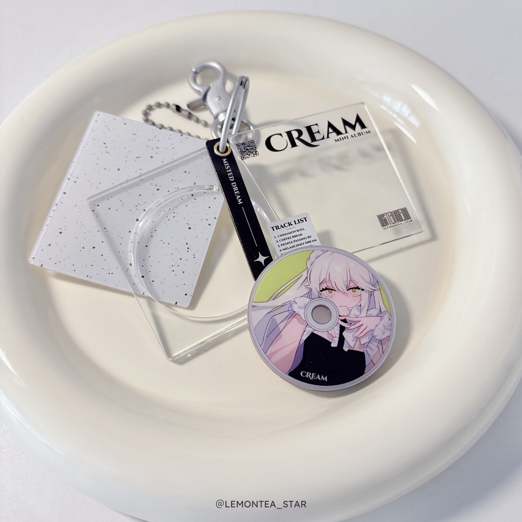 “CREAM” Music Keychain