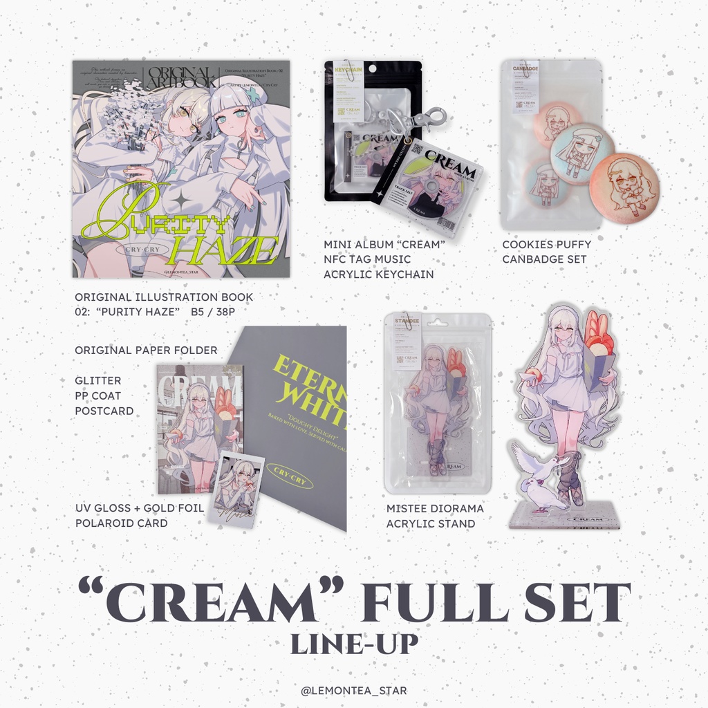 “CREAM” FULL SET